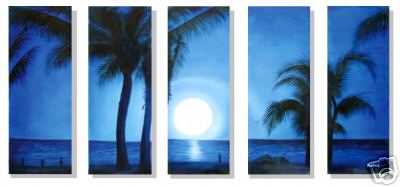 Dafen Oil Painting on canvas seascape painting -set238